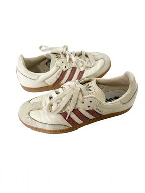 Adidas Samba OG Women’s Cream White Warm Clay Athletic Casual Sneakers Size 7